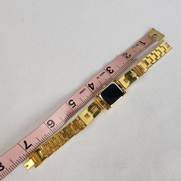 Cote de Azur Gold Tone Crystal Watch - Picture 6 of 6